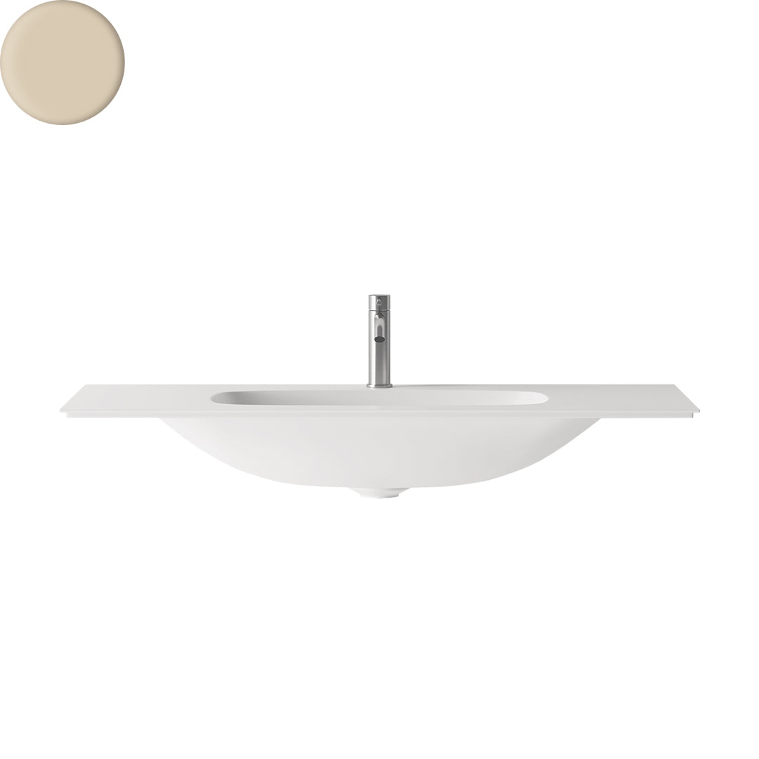 NUR WALL BASIN 1020X460X167MM 1TH NOF