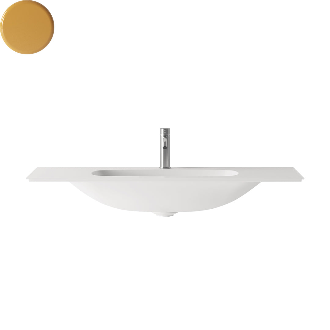 NUR WALL BASIN 1020X460X167MM 1TH NOF
