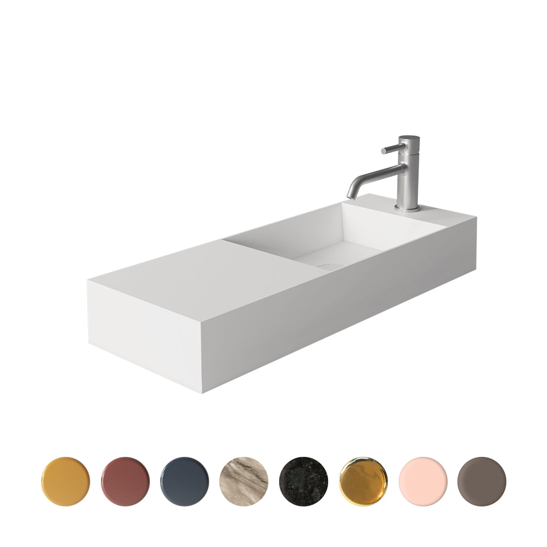 SPY WALL BASIN 750X270X110MM 1TH NOF