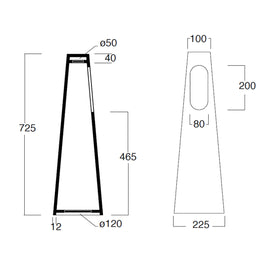 EQUILIBRIUM H15 PEDESTAL WALL DRAIN