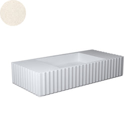 TULLE SINGLE BOWL WALL BASIN 1030X475X200MM NTH NOF