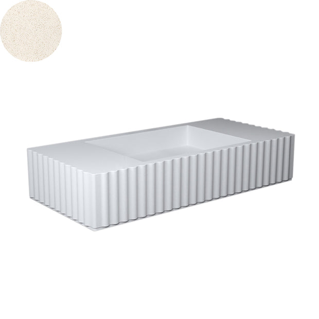 TULLE SINGLE BOWL WALL BASIN 1030X475X200MM NTH NOF