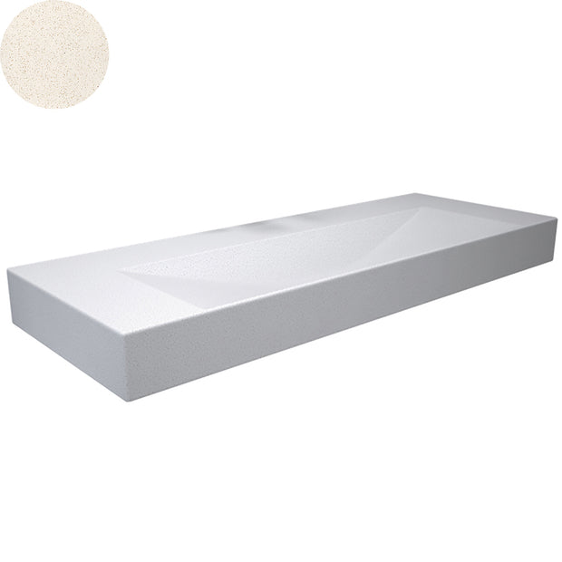 ALLEGRA WALL BASIN 1500X550X140MM NTH NOF