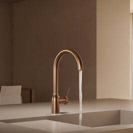 MANIA GOOSE NECK KITCHEN MIXER