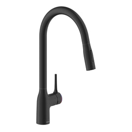 MANIA GOOSE NECK KITCHEN MIXER WITH PULL OUT SPRAY