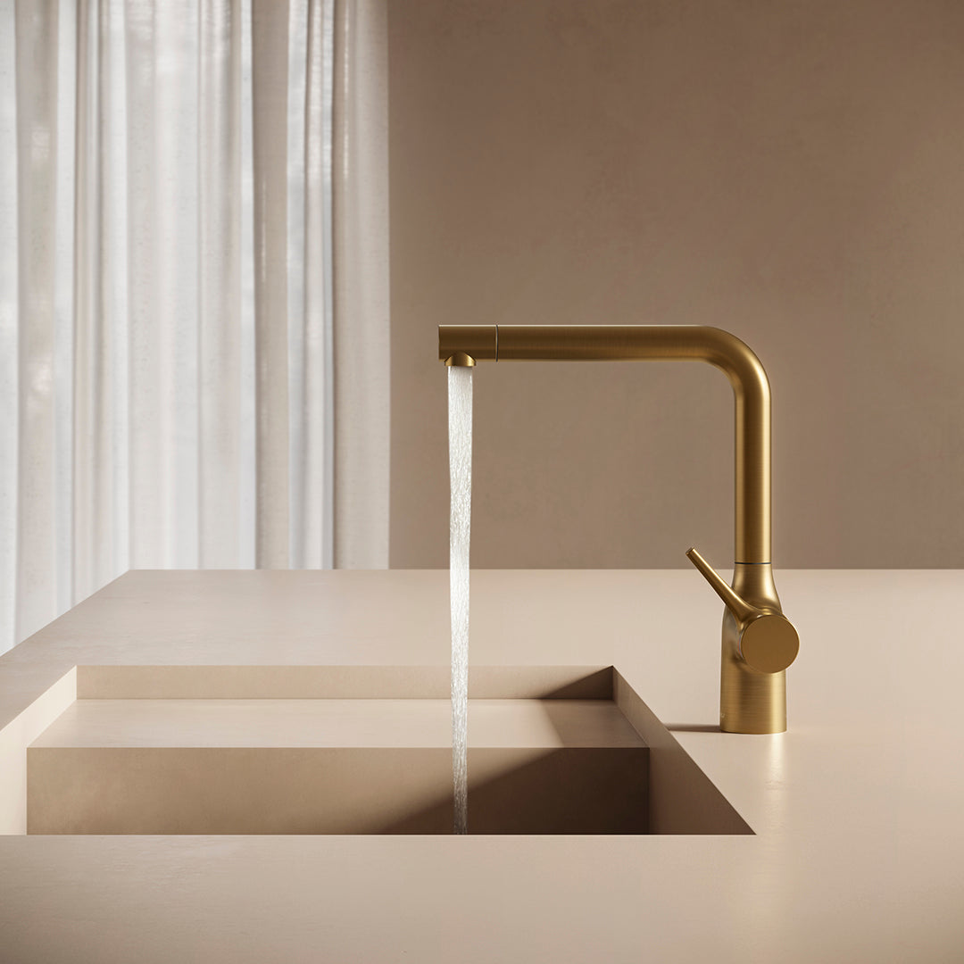 MANIA SQUARE KITCHEN MIXER