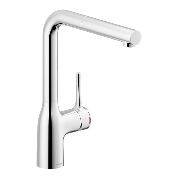 MANIA SQUARE KITCHEN MIXER WITH PULL OUT SPRAY