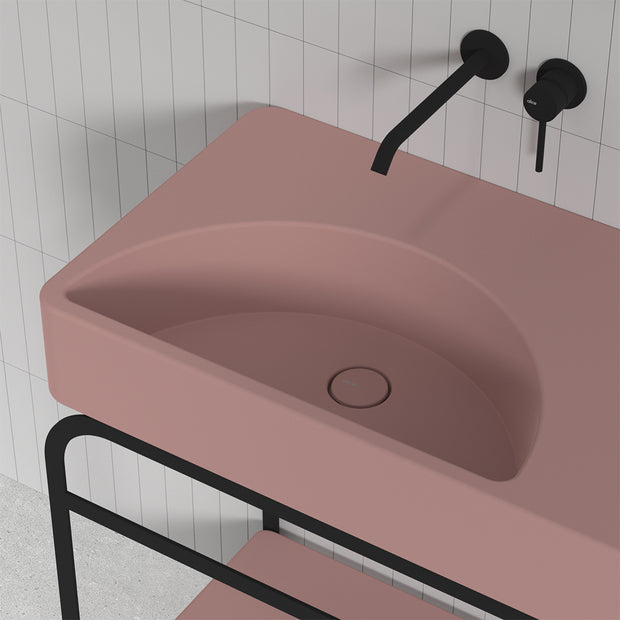 LUNARIS 101 WALL/VESSEL BASIN 1010X450X140MM NTH NOF