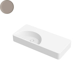 LUNARIS 101 WALL/VESSEL BASIN 1010X450X140MM NTH NOF