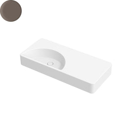 LUNARIS 101 WALL/VESSEL BASIN 1010X450X140MM NTH NOF