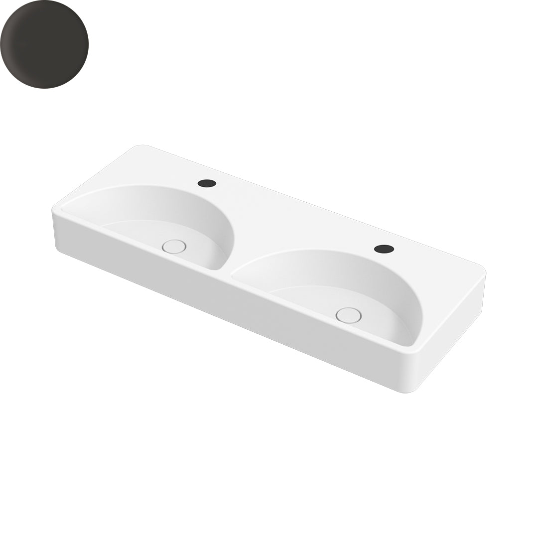 LUNARIS 121 WALL/VESSEL BASIN 1210X450X140MM 2TH NOF