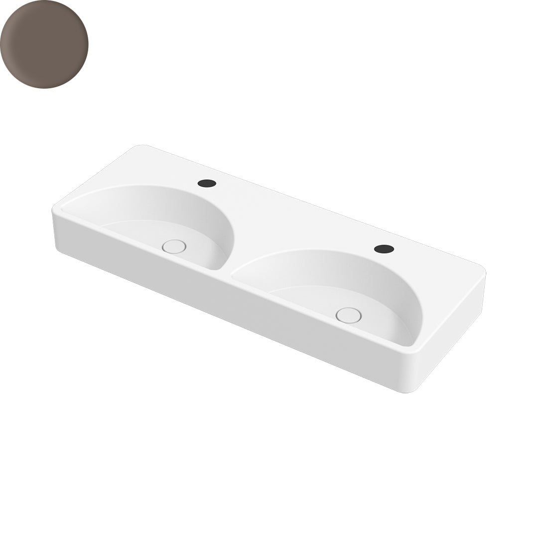 LUNARIS 121 WALL/VESSEL BASIN 1210X450X140MM 2TH NOF