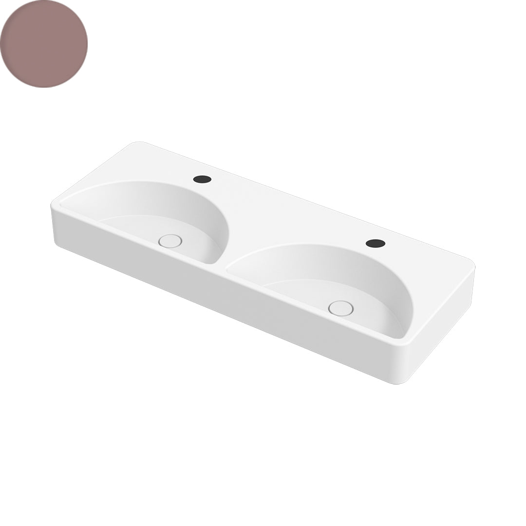 LUNARIS 121 WALL/VESSEL BASIN 1210X450X140MM 2TH NOF