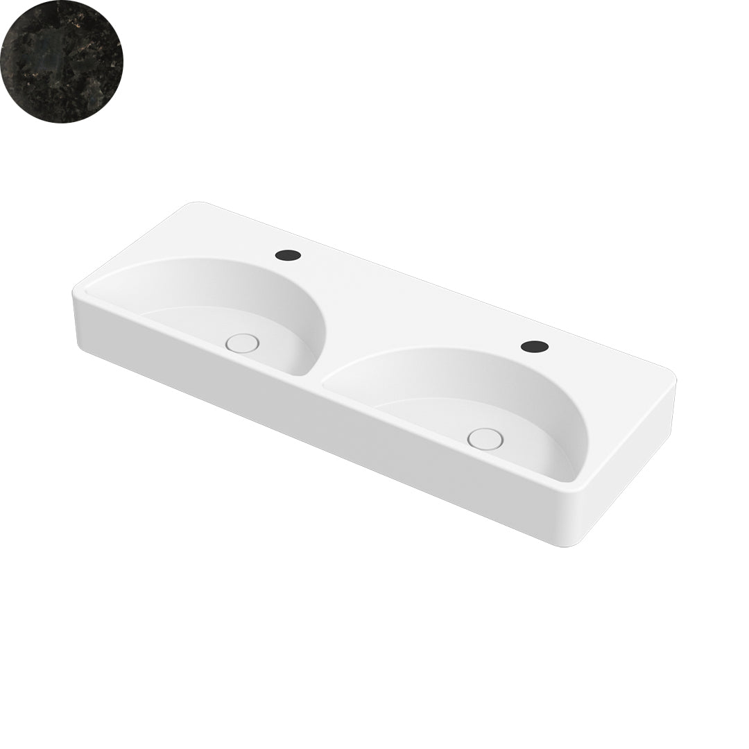 LUNARIS 121 WALL/VESSEL BASIN 1210X450X140MM 2TH NOF