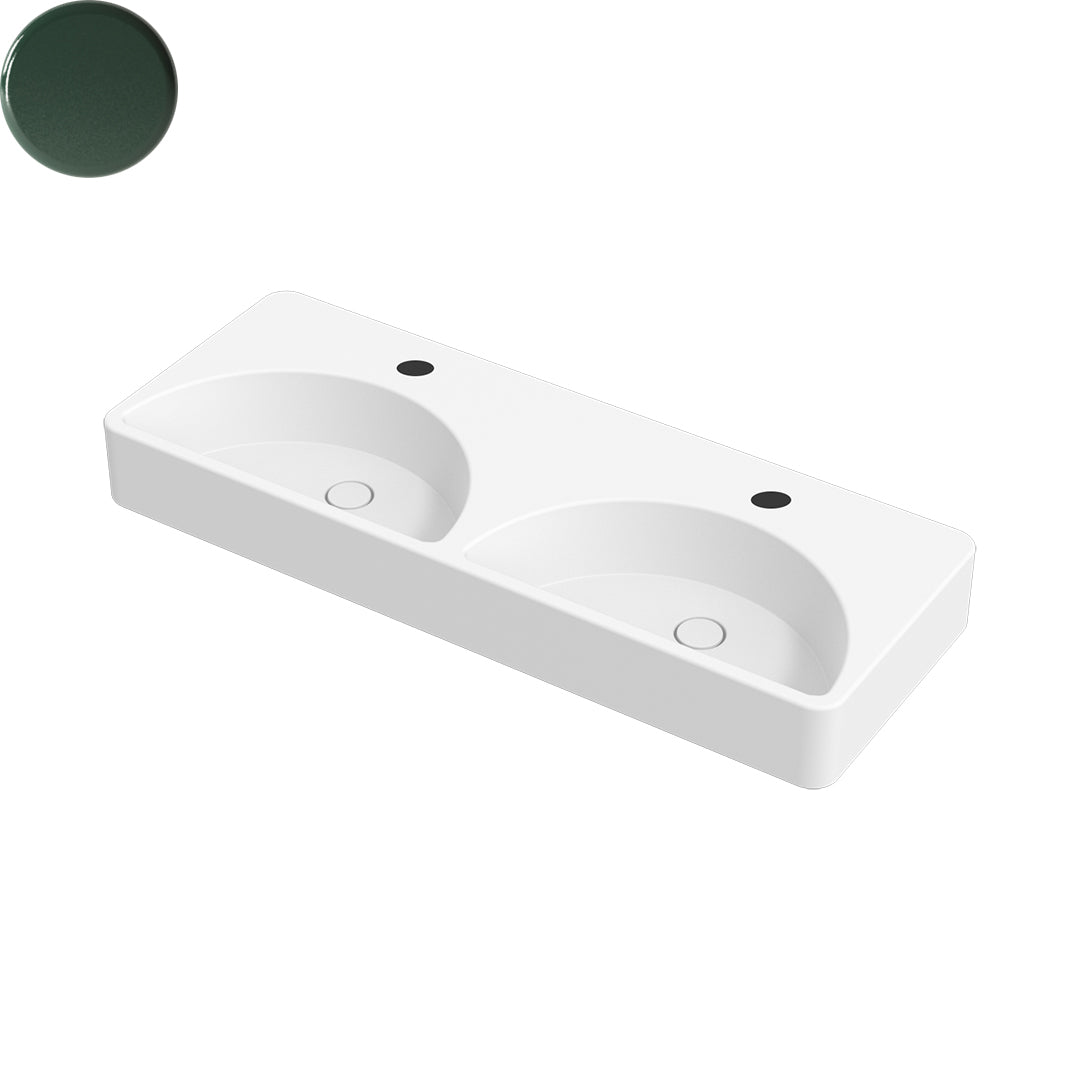 LUNARIS 121 WALL/VESSEL BASIN 1210X450X140MM 2TH NOF