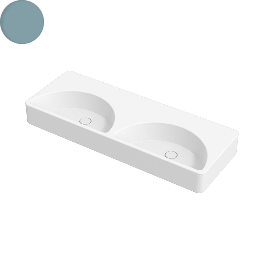 LUNARIS 121 WALL/VESSEL BASIN 1210X450X140MM NTH NOF