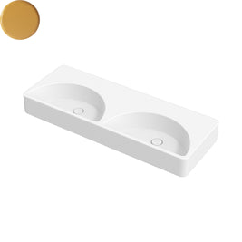 LUNARIS 121 WALL/VESSEL BASIN 1210X450X140MM NTH NOF