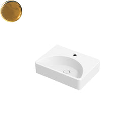 LUNARIS 61 WALL/VESSEL BASIN 610X450X140MM 1TH NOF