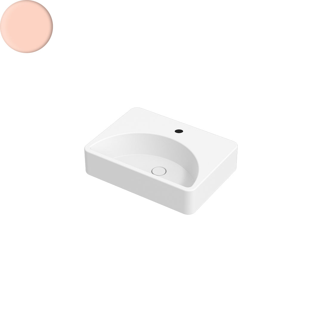 LUNARIS 61 WALL/VESSEL BASIN 610X450X140MM 1TH NOF