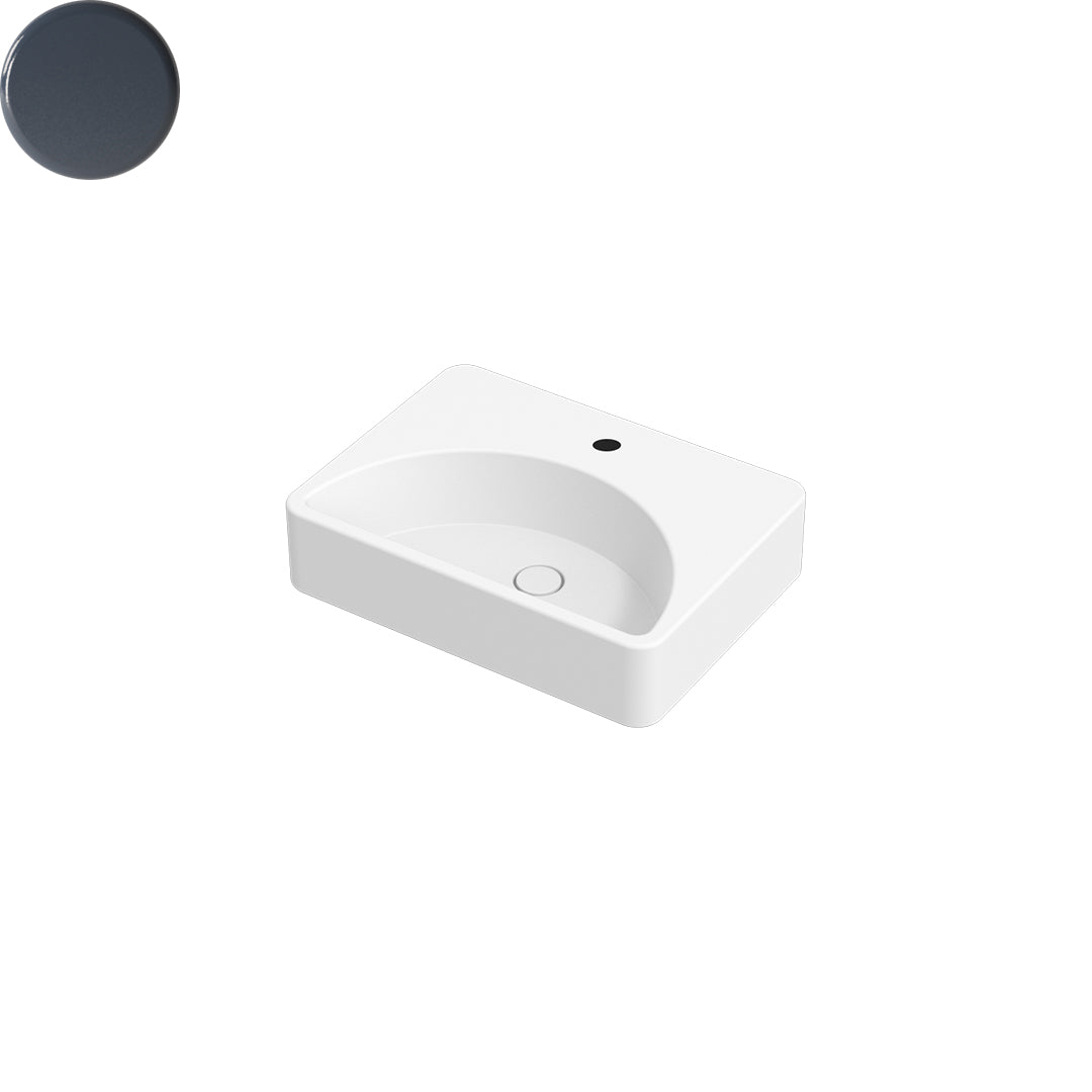 LUNARIS 61 WALL/VESSEL BASIN 610X450X140MM 1TH NOF