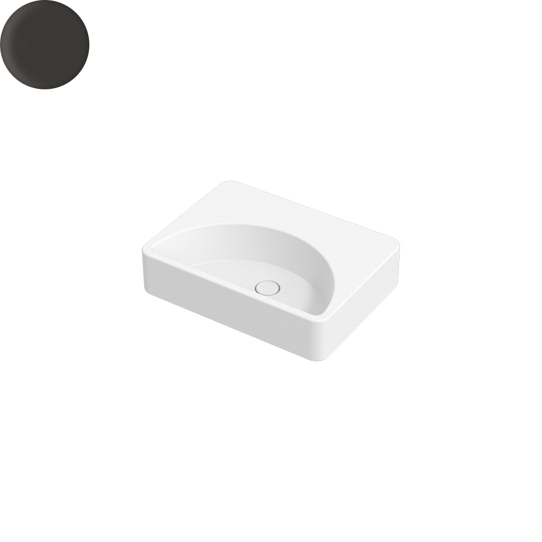 LUNARIS 61 WALL/VESSEL BASIN 610X450X140MM NTH NOF
