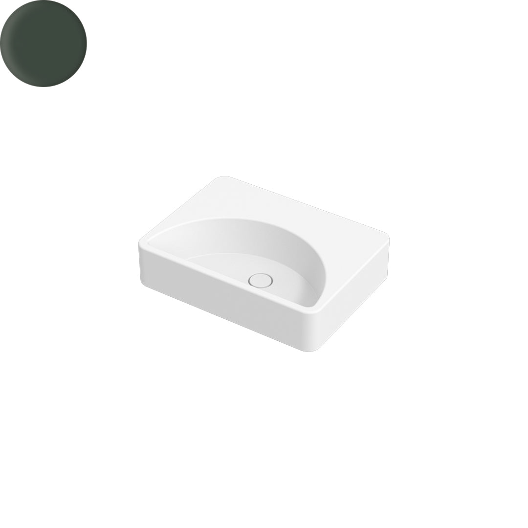 LUNARIS 61 WALL/VESSEL BASIN 610X450X140MM NTH NOF