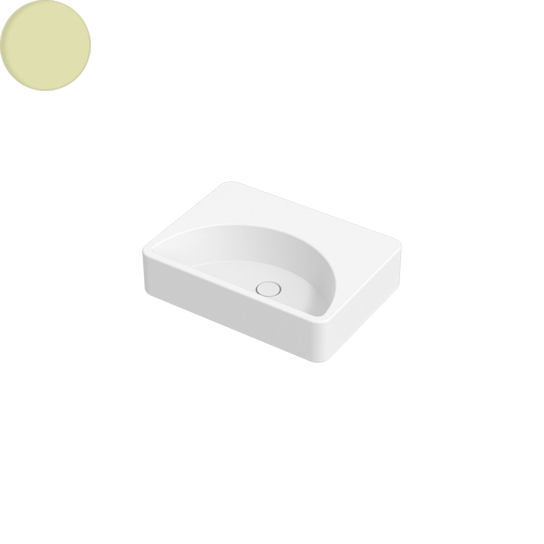 LUNARIS 61 WALL/VESSEL BASIN 610X450X140MM NTH NOF
