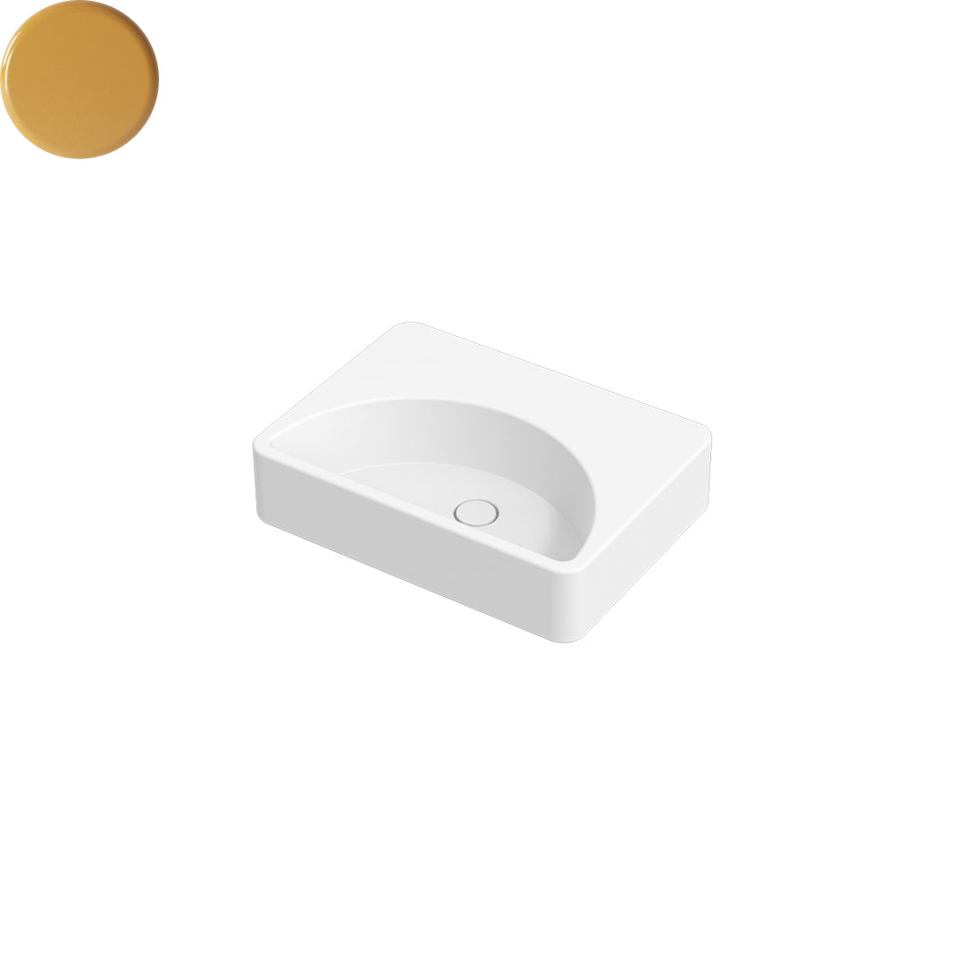 LUNARIS 61 WALL/VESSEL BASIN 610X450X140MM NTH NOF