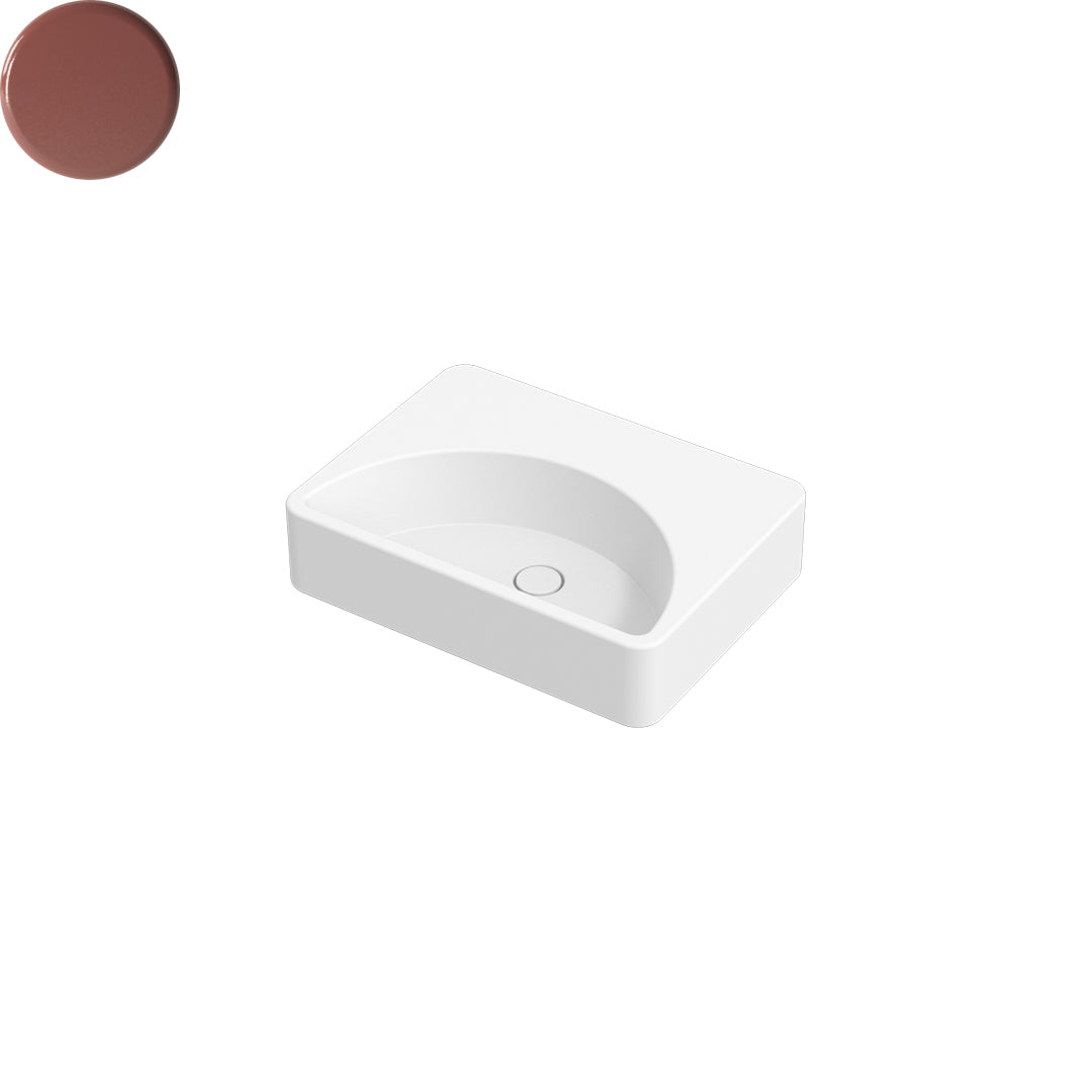 LUNARIS 61 WALL/VESSEL BASIN 610X450X140MM NTH NOF
