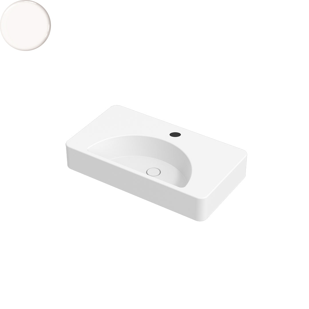 LUNARIS 81 WALL/VESSEL BASIN 810X450X140MM 1TH NOF