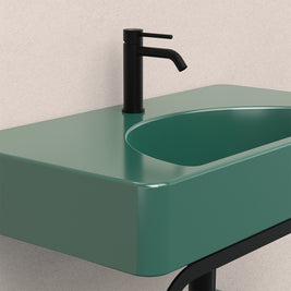 LUNARIS 81 WALL/VESSEL BASIN 810X450X140MM 1TH NOF