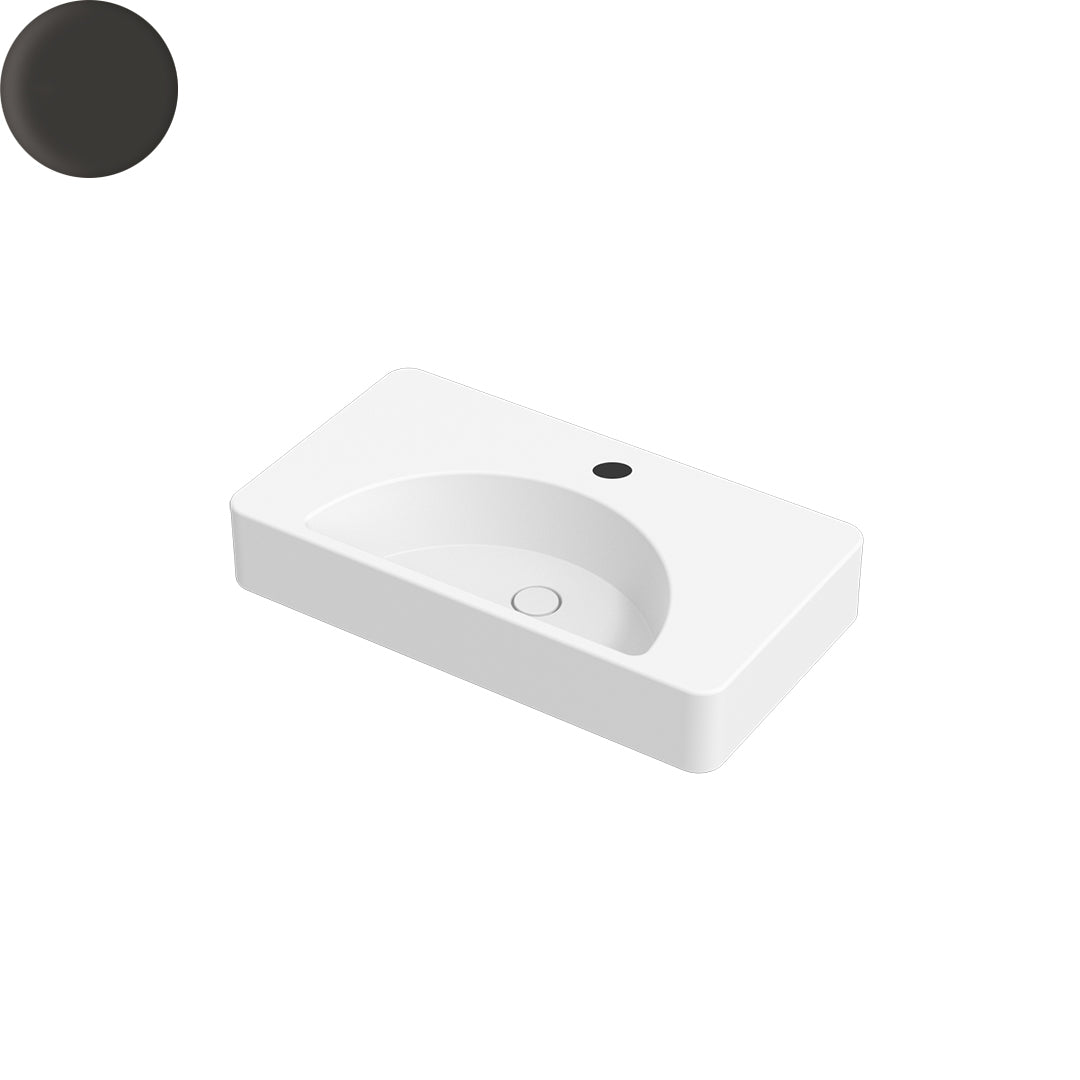 LUNARIS 81 WALL/VESSEL BASIN 810X450X140MM 1TH NOF