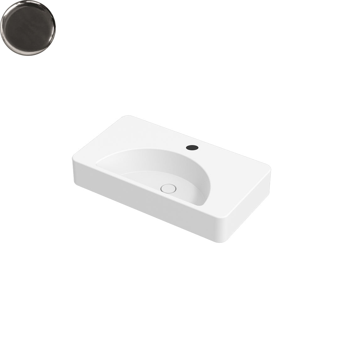 LUNARIS 81 WALL/VESSEL BASIN 810X450X140MM 1TH NOF