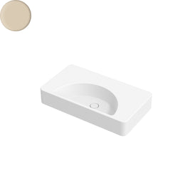LUNARIS 81 WALL/VESSEL BASIN 810X450X140MM NTH NOF