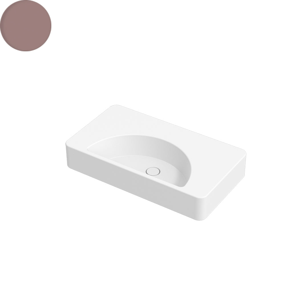 LUNARIS 81 WALL/VESSEL BASIN 810X450X140MM NTH NOF