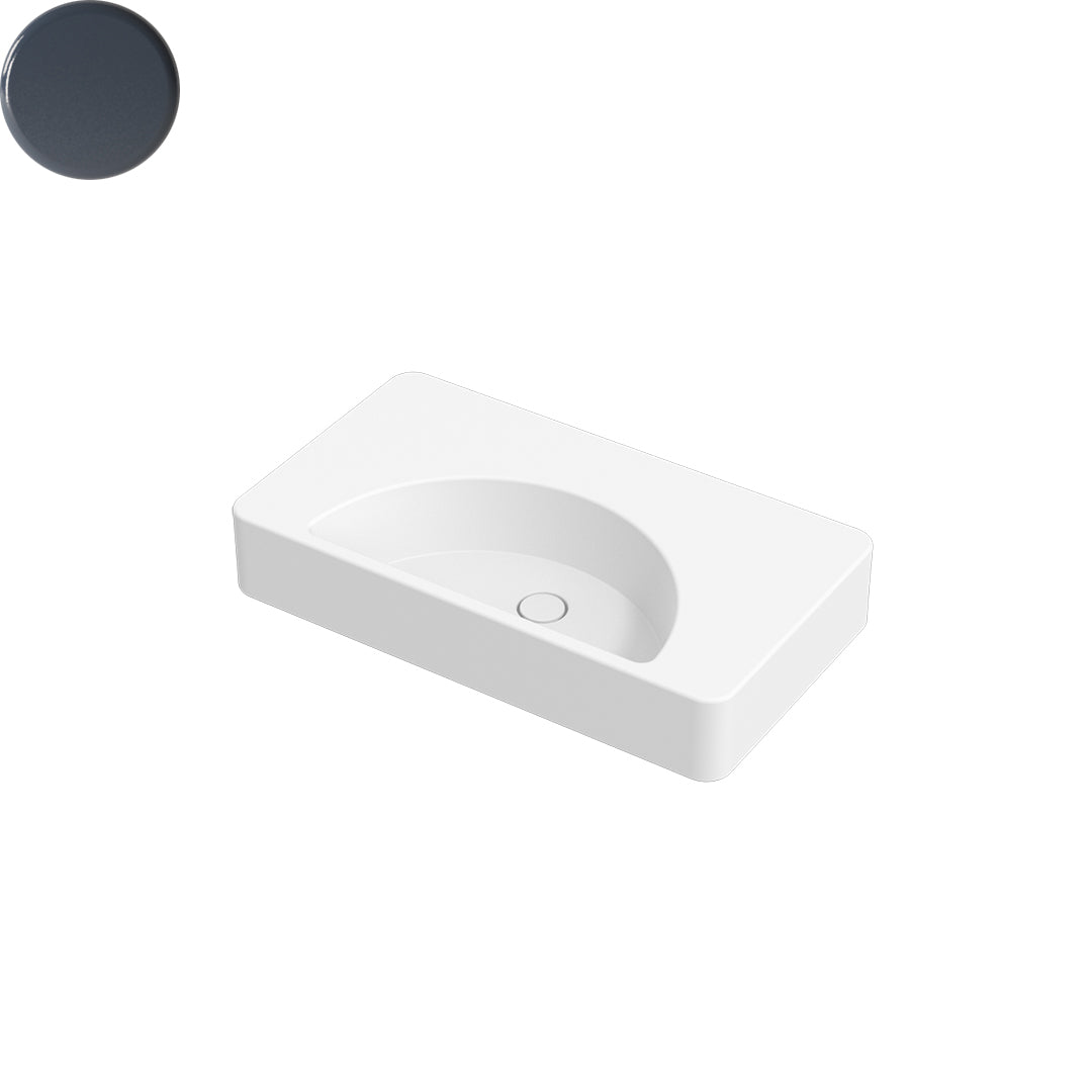 LUNARIS 81 WALL/VESSEL BASIN 810X450X140MM NTH NOF