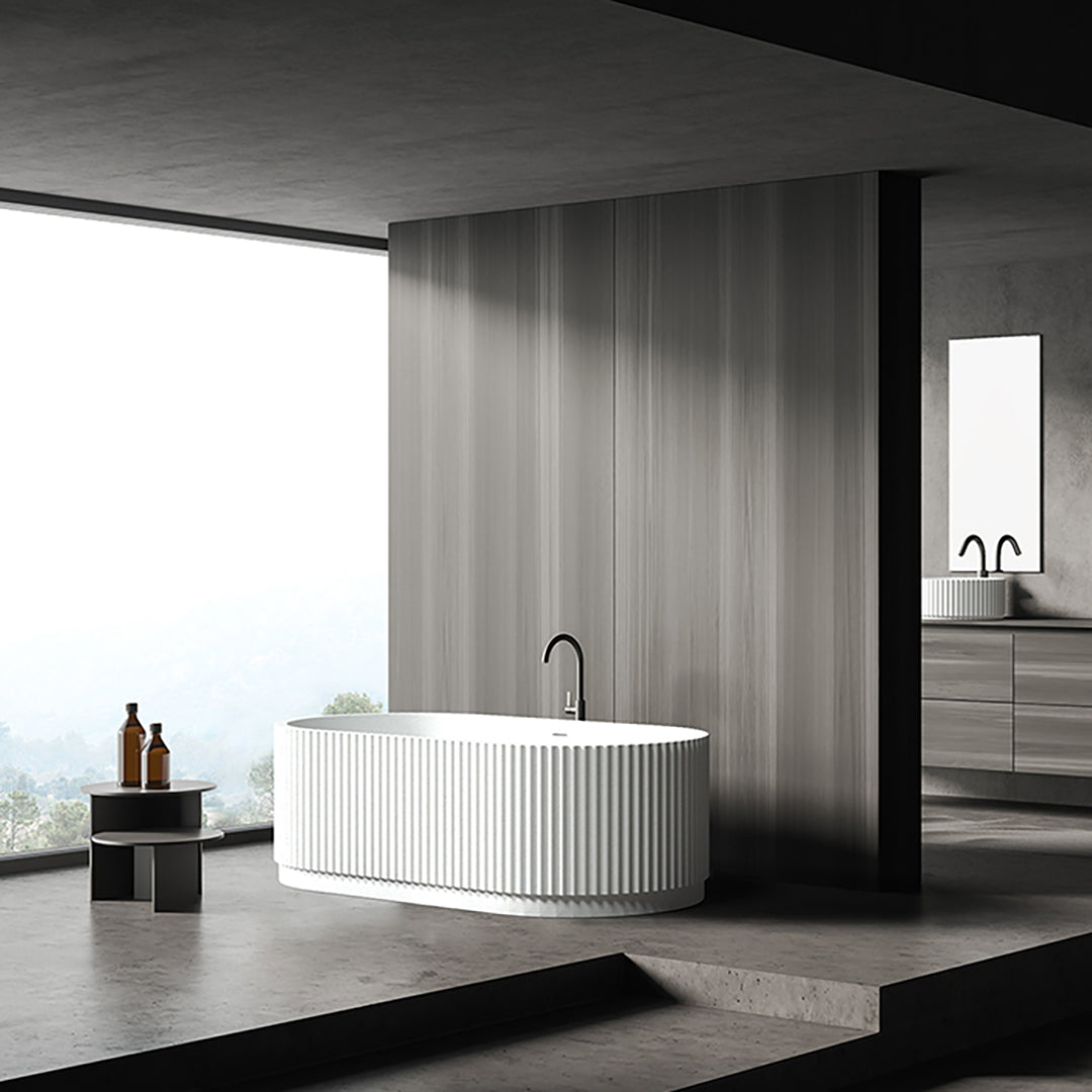 TULLE PETITE FREESTANDING BATH 1650X850X600MM