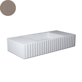 TULLE SINGLE BOWL WALL BASIN 1030X475X200MM NTH NOF