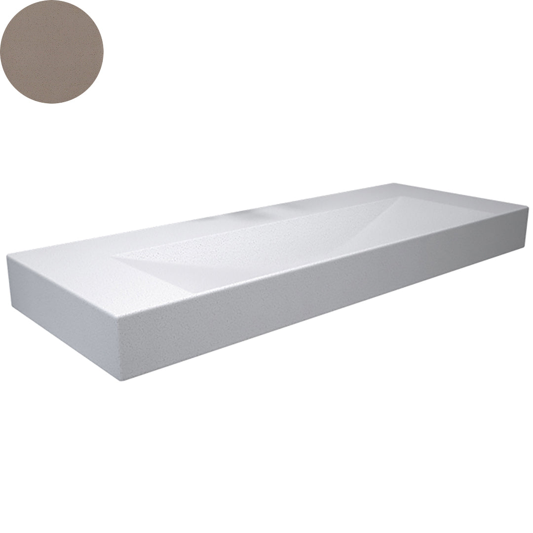 ALLEGRA WALL BASIN 1500X550X140MM NTH NOF