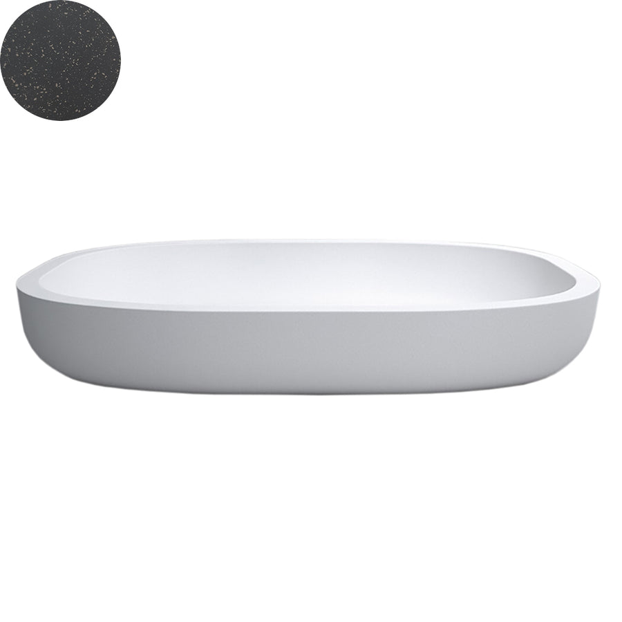 SUBLIME PETIT VESSEL BASIN 600X400X100MM NTH NOF