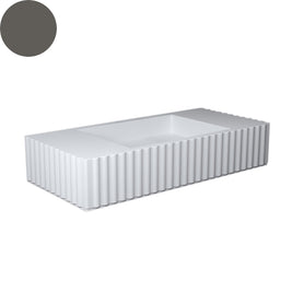 TULLE SINGLE BOWL WALL BASIN 1030X475X200MM NTH NOF