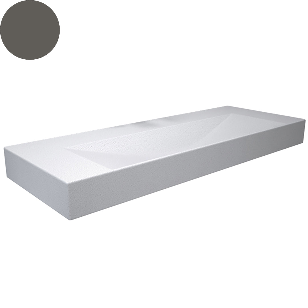 ALLEGRA WALL BASIN 1500X550X140MM NTH NOF