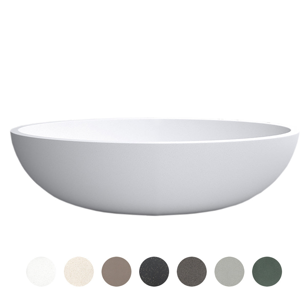 HAVEN FREESTANDING BATH 1550X1005X470MM