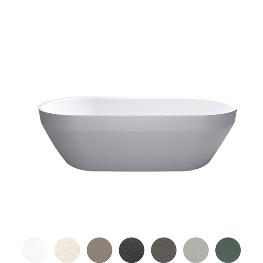 SOL OVAL FREESTANDING BATH 1700X800X520MM