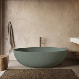 HAVEN FREESTANDING BATH 1800X1075X480MM