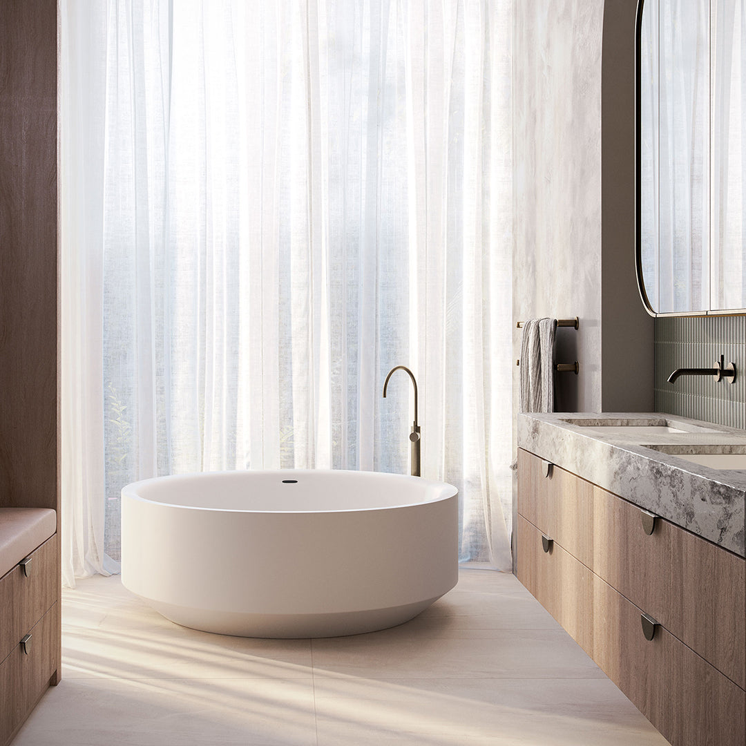 ZEN ROUND FREESTANDING BATH 1450X1450X500MM