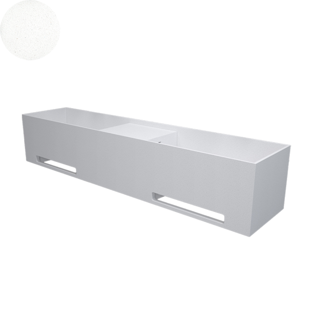 SOKA DOUBLE WALL BASIN 1800X400X350MM