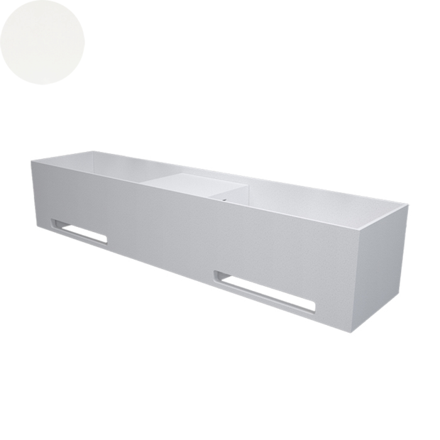 SOKA DOUBLE WALL BASIN 1800X400X350MM