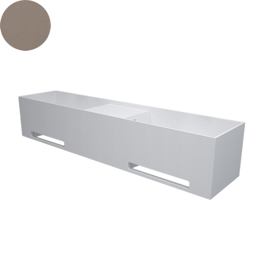 SOKA DOUBLE WALL BASIN 1800X400X350MM