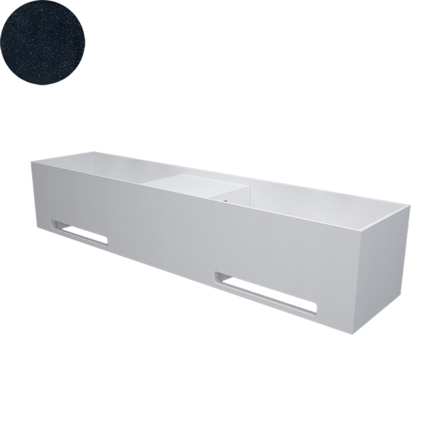 SOKA DOUBLE WALL BASIN 1800X400X350MM